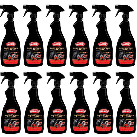 Limpiador Motores Rines Llantas Margrey 600 ml Caja 12 Piezas - Flash Sales