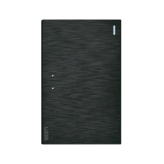 Placa Con 1 Apagador De Escalera 3 Módulos Lucek FlatPack 6 - Flash Sales