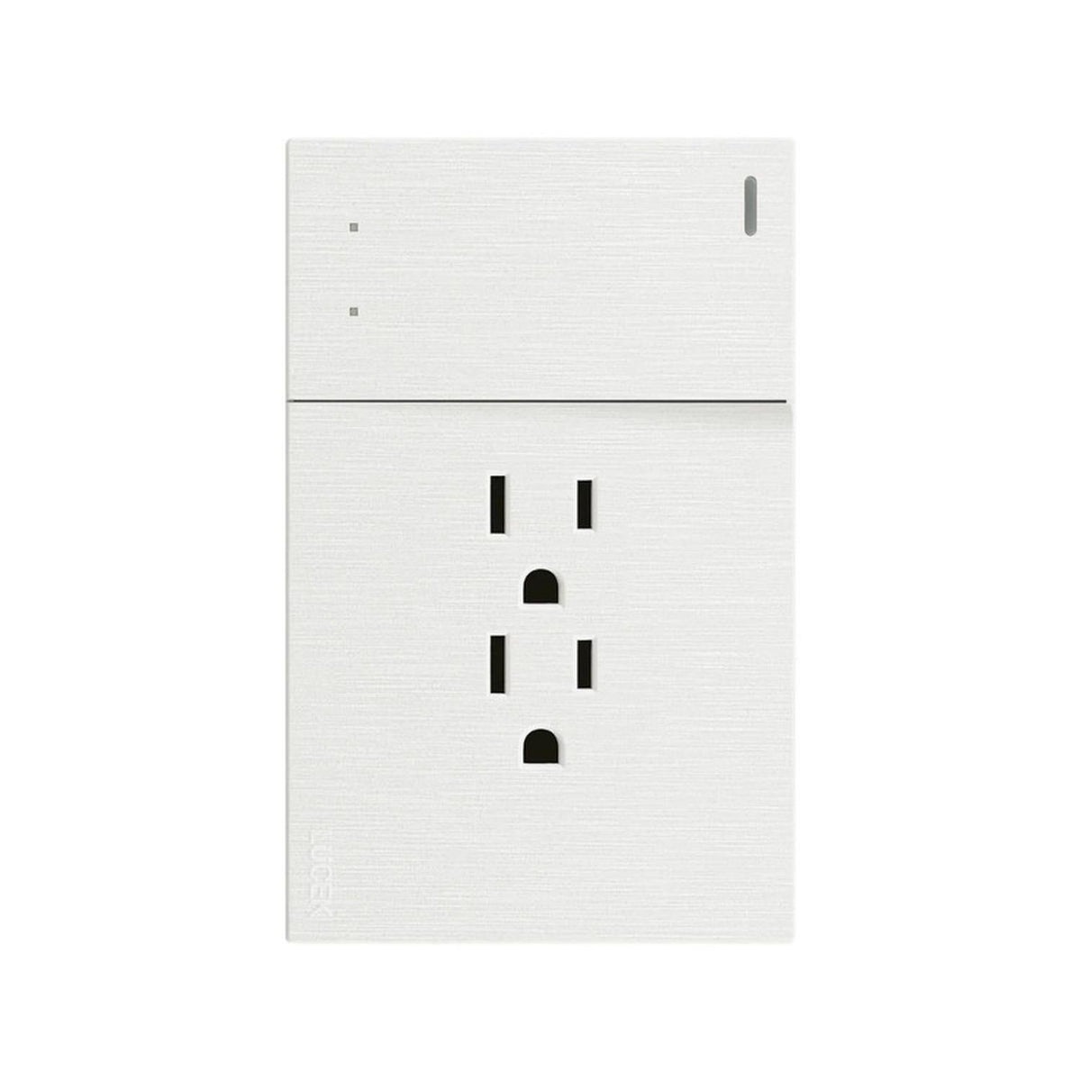 Placa Con 1 Apagador De Escalera Y 2 Contactos Lucek FlatPack 6 - Flash Sales