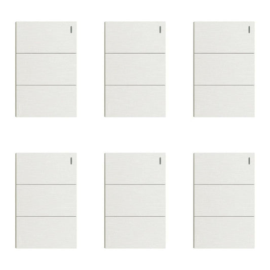 Placa Con 3 Apagadores Sencillos 1 Módulo Lucek FlatPack 6 - Flash Sales