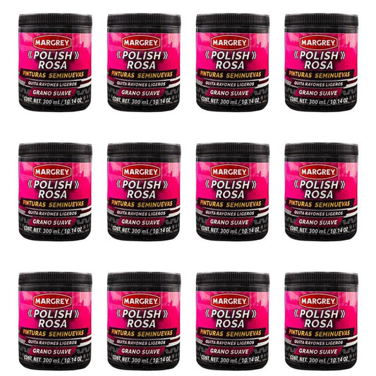Polish Rosa Margrey 300 g Pulimento Medio Caja 12 Piezas - Flash Sales
